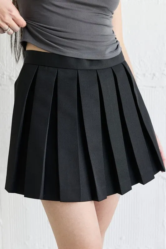 Kendall Pleated Skort