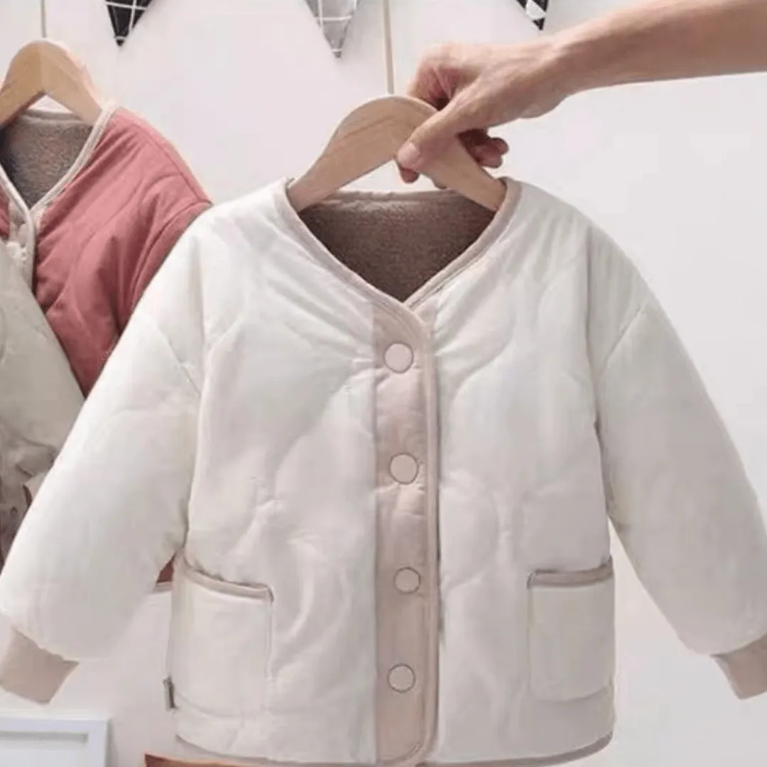 Kids Reversible Fleece Jacket