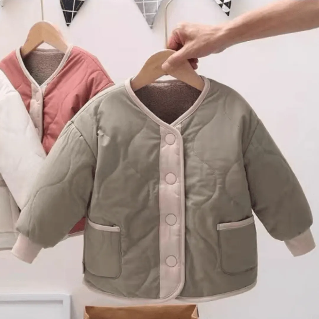 Kids Reversible Fleece Jacket