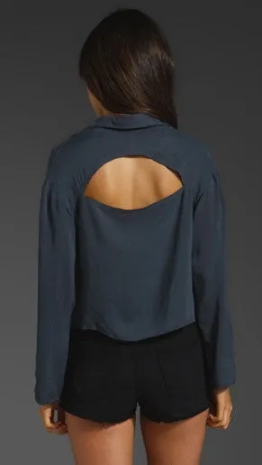 Ladakh Pomeranian Shirt in Charcoal