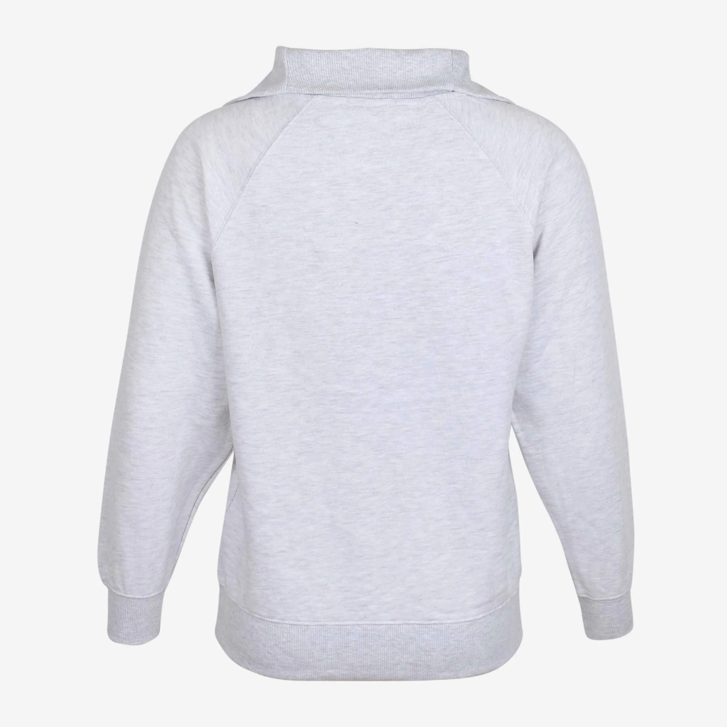 LADIES TERRY QUARTER ZIP SWEATSHIRT