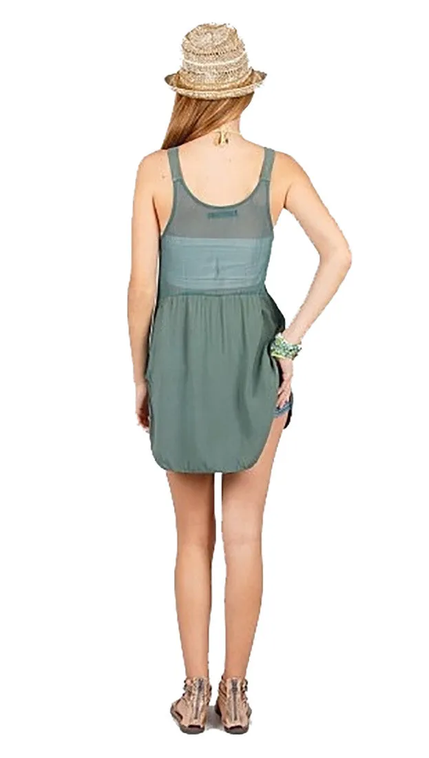 Local Celebrity Del Mar Tank in Steel Blue