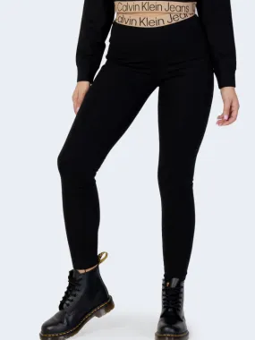 Logo Elastic Milano Leggings