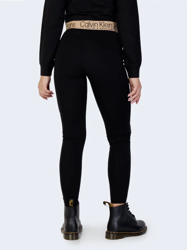 Logo Elastic Milano Leggings