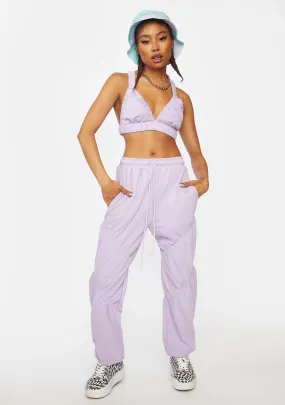 London Fog Bralette Lounge Set