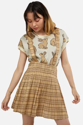 Meadow Tartan Pleated Pinny