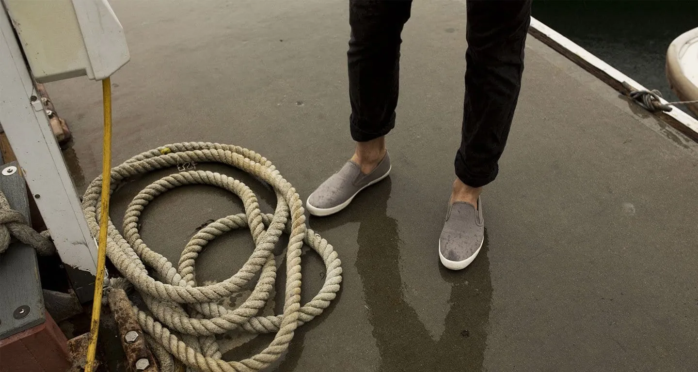 Mens - Baja Slip On Original - Tin Grey