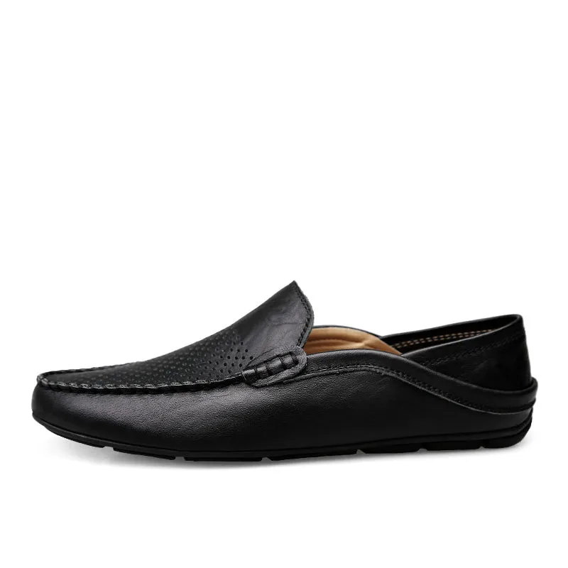 Men's Summer Loafers | Genuine Leather Shoes