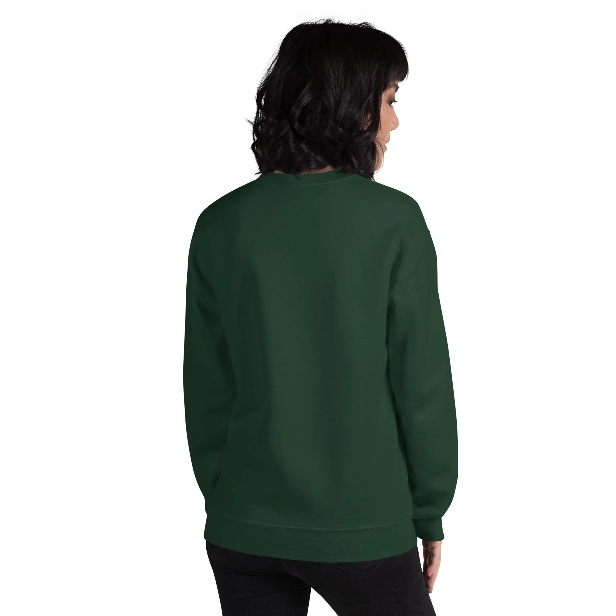 Merry And Bright Christmas Sweatshirt (Glamourange Christmas Sweatshirt Womens)