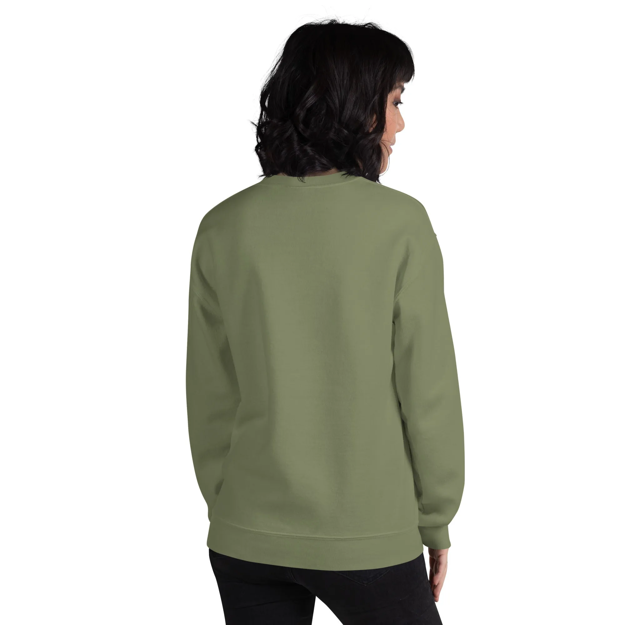 Merry And Bright Christmas Sweatshirt (Glamourange Christmas Sweatshirt Womens)