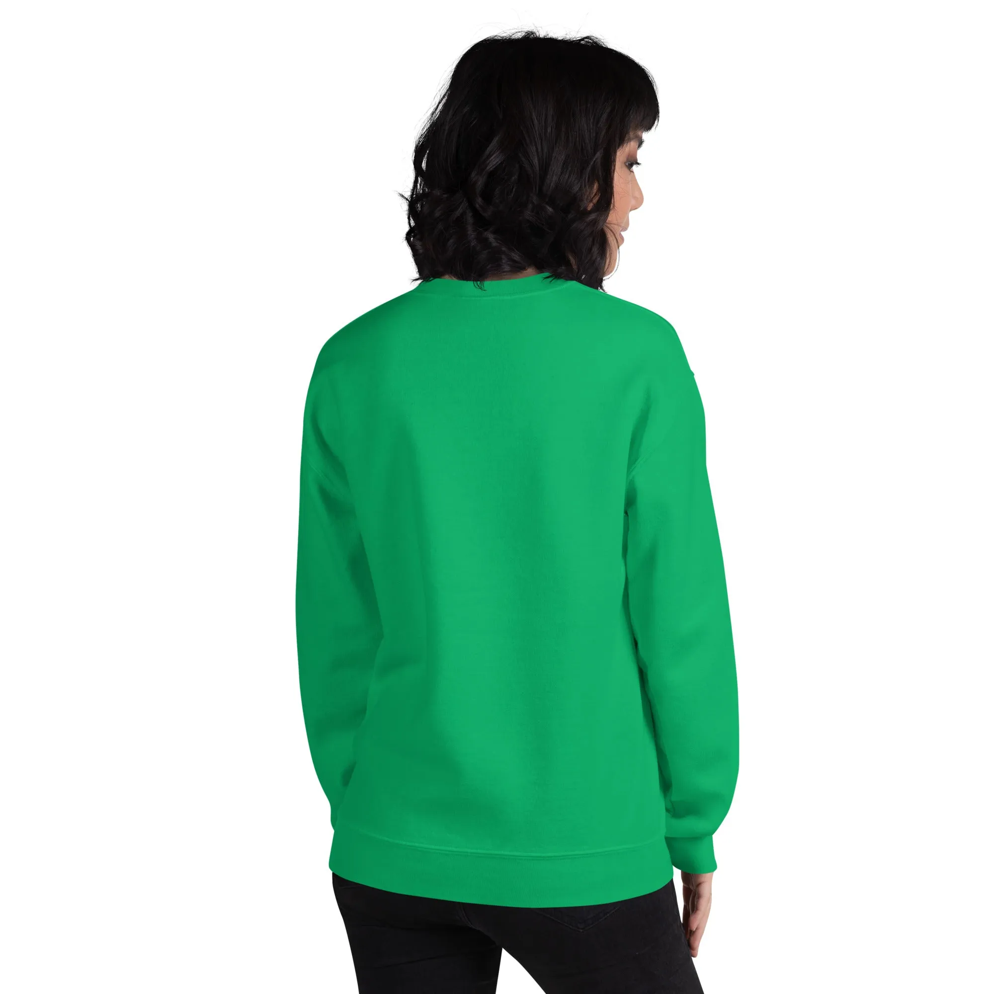 Merry And Bright Christmas Sweatshirt (Glamourange Christmas Sweatshirt Womens)