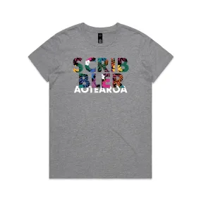 New Paradise - women's printed t-shirt - grey