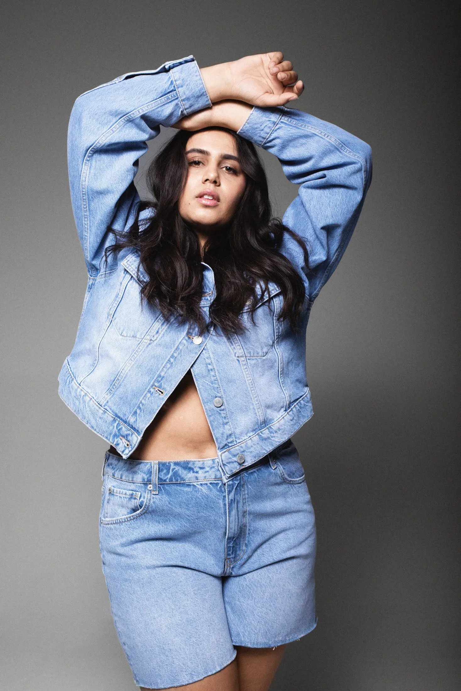 Noelle Denim Jacket - Light Blue