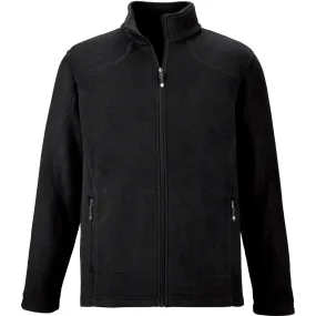 North End Men's Black Tall Voyage Fleece Jacket