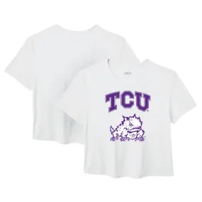 Official NCAA TCU Horned Frogs Womens Ideal Crop T-Shirt