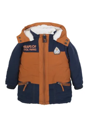 Parka Andrew Bebé Azul marino Black and Blue