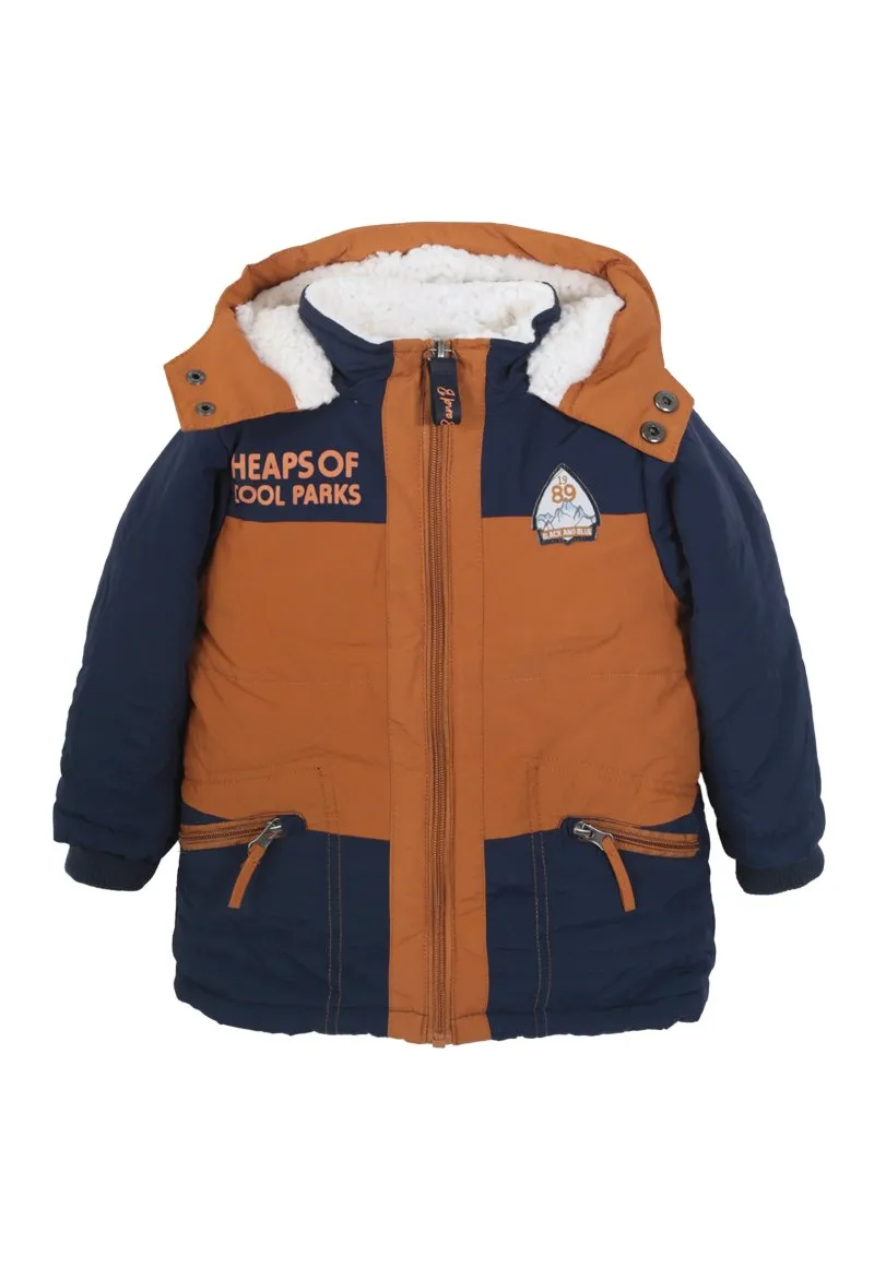 Parka Andrew Bebé Azul marino Black and Blue