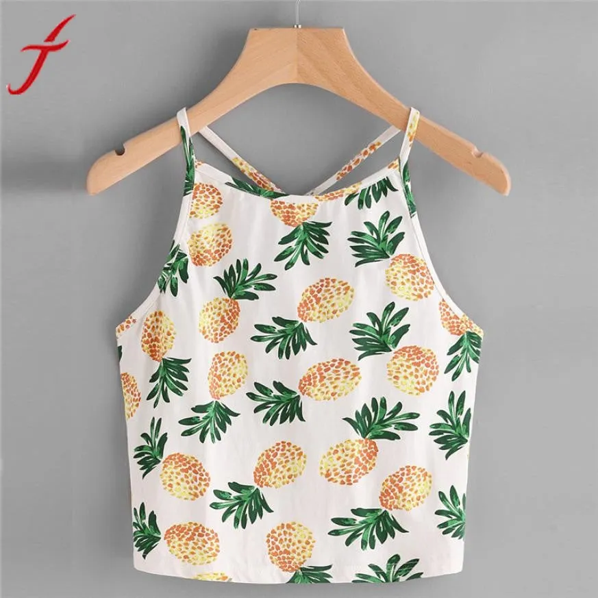 Pineapple Crop Top