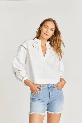 Poplin Blouse - White