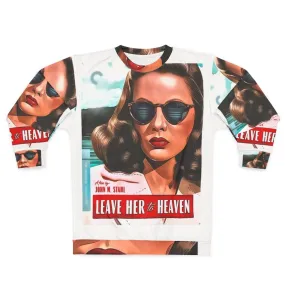 "Leave Her To Heaven" Classic Hollywood Actress Sweatshirt