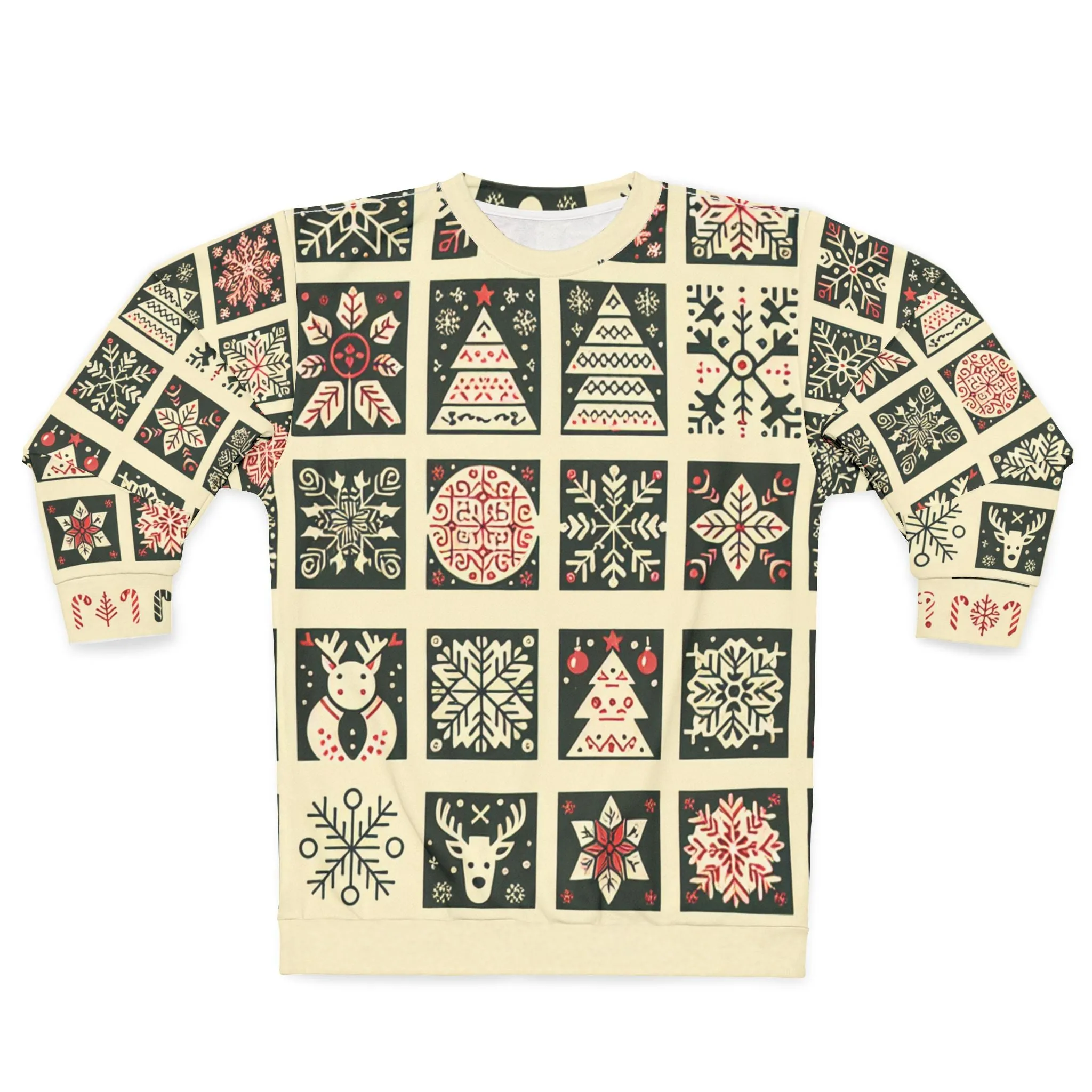 "Twinkling Wonderland Delight - Christmas Sweatshirt"