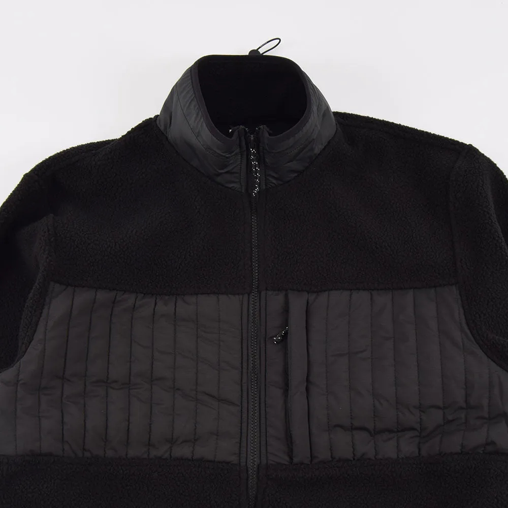 Rains Black Fleece Jacket