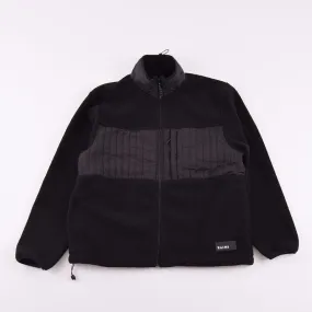 Rains Black Fleece Jacket