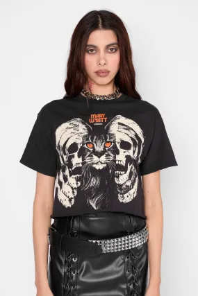 Salem Cropped Cut-Off Tee