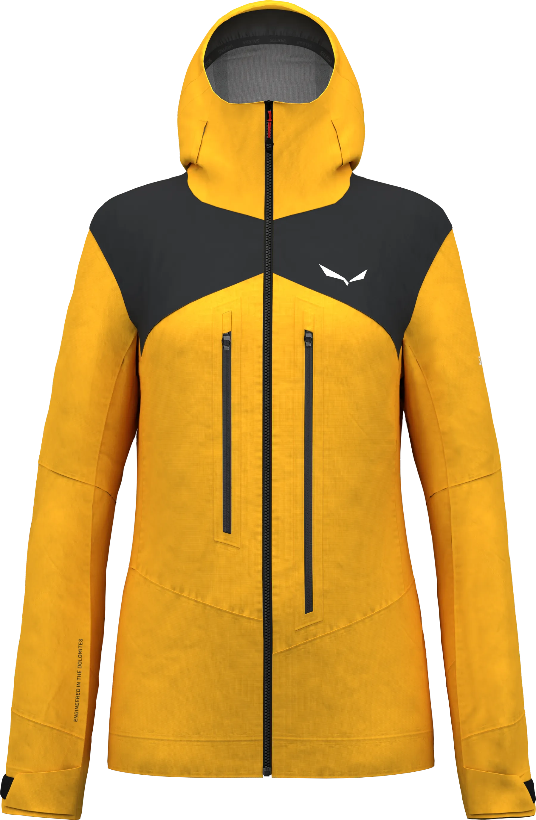 Salewa Women&#x27;s Ortles 3L Powertex Jacket Yellow Gold | Buy Salewa Women&#x27;s Ortles 3L Powertex Jacket Yellow Gold here | Outnorth