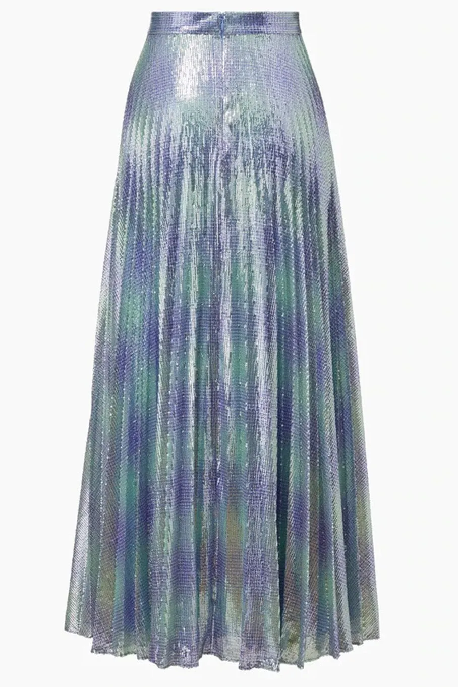 Sequin Pleated Skirt