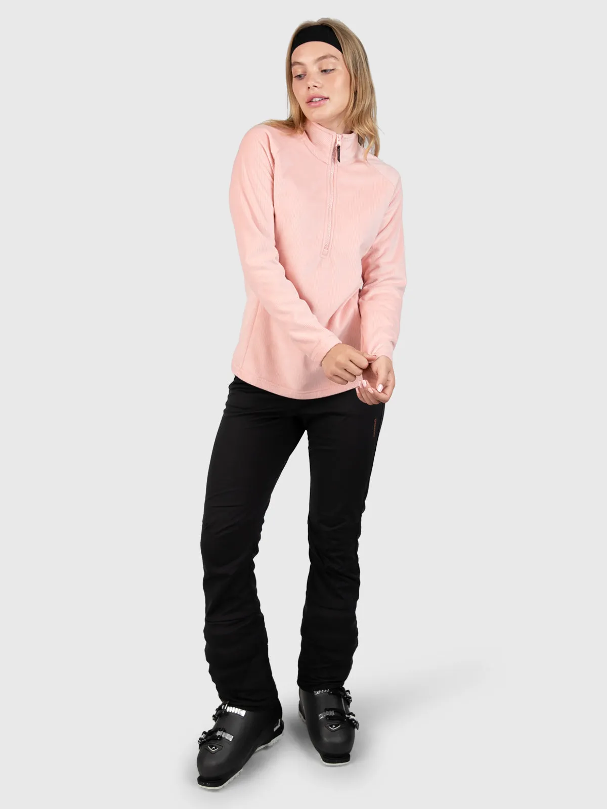 Skiania Women Fleece | Soft Pink