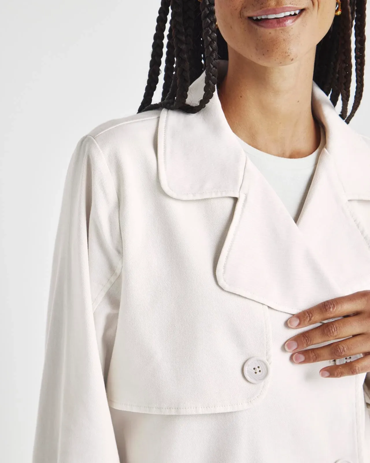 Splendid Portia Cropped Jacket in Macchiato