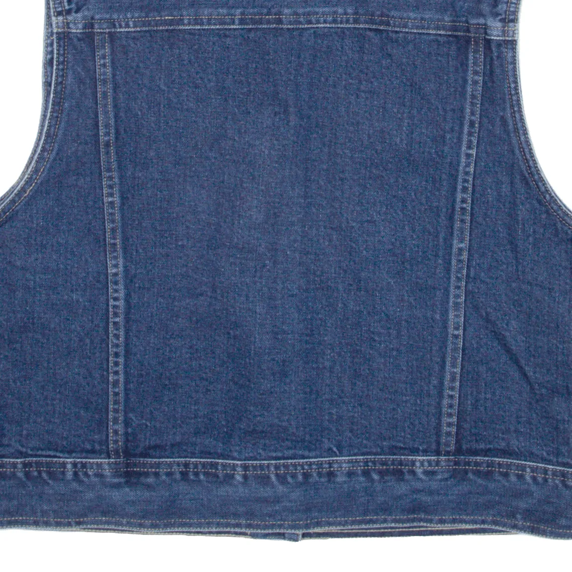 ST JOHNS BAY Denim Gilet Blue Womens L