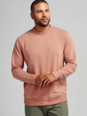 Tasc Performance Varsity French Terry Sweatshirt Woodland Heather