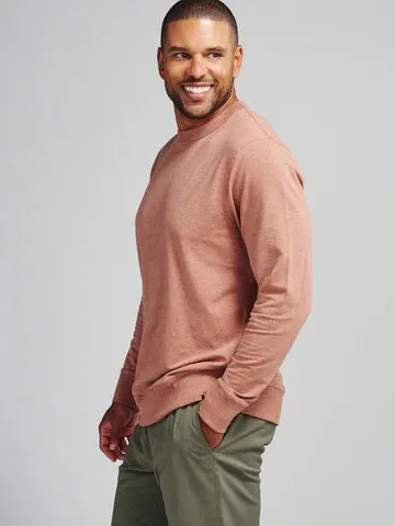 Tasc Performance Varsity French Terry Sweatshirt Woodland Heather