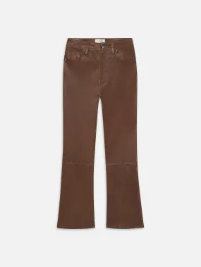 The Leather Reboot Crop -- Cedar