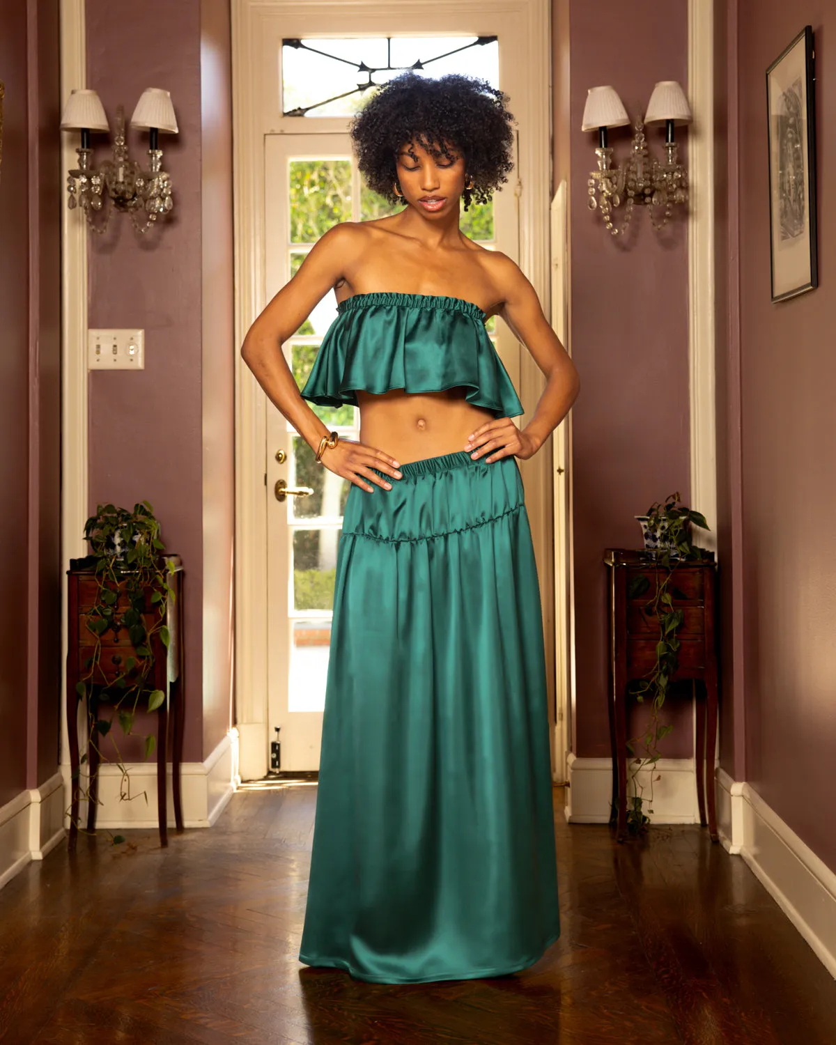 The Monaco Flounce Top - Albero