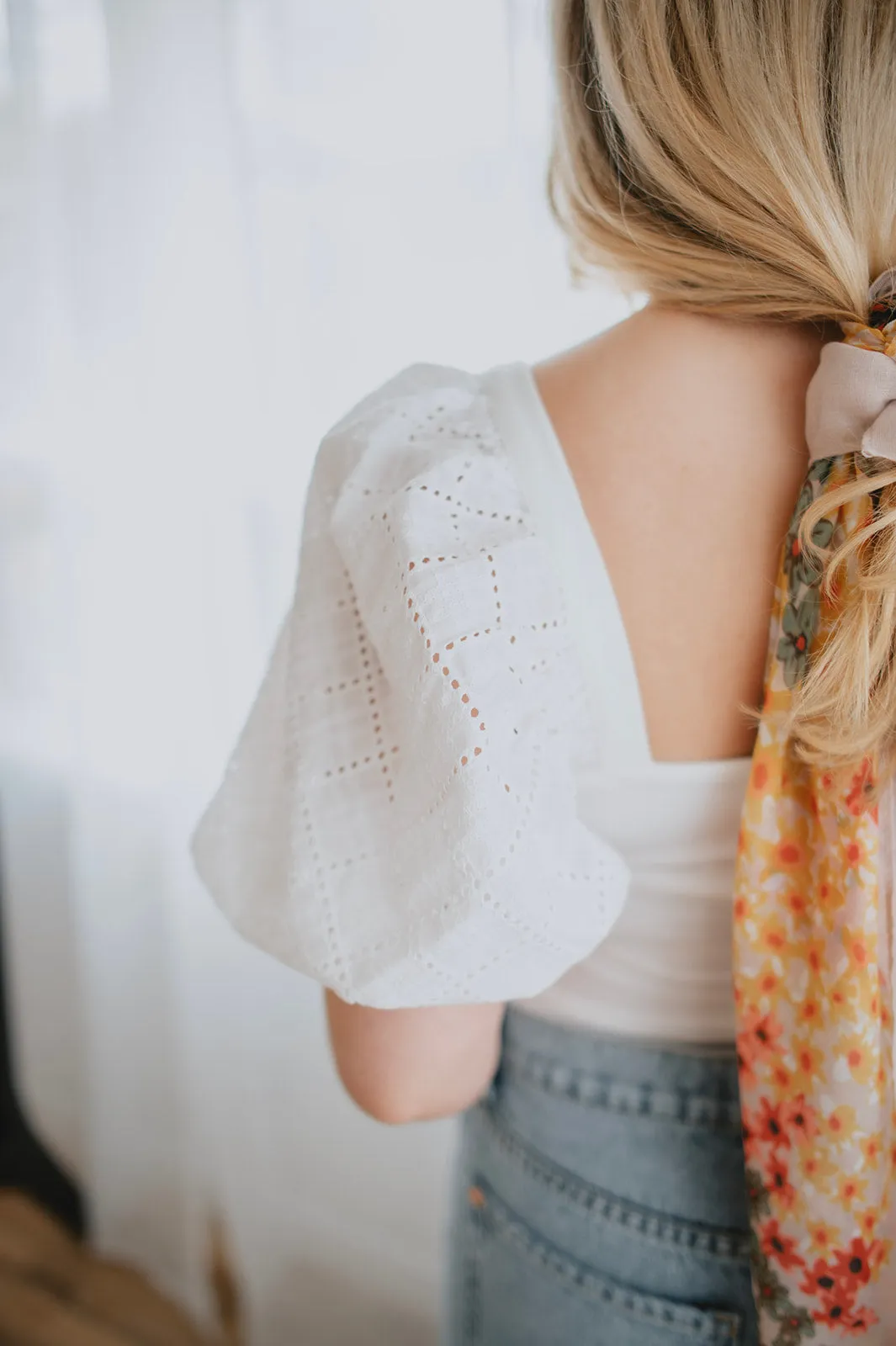 The Nami Top by Heartloom - White