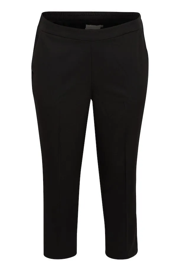 The Sakira Cropped Pants - Black - PLUS