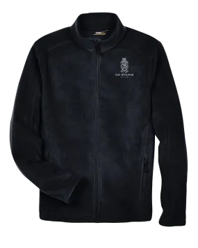 The Windsor Club Mens Journey Fleece Jacket with Embroidered Logo