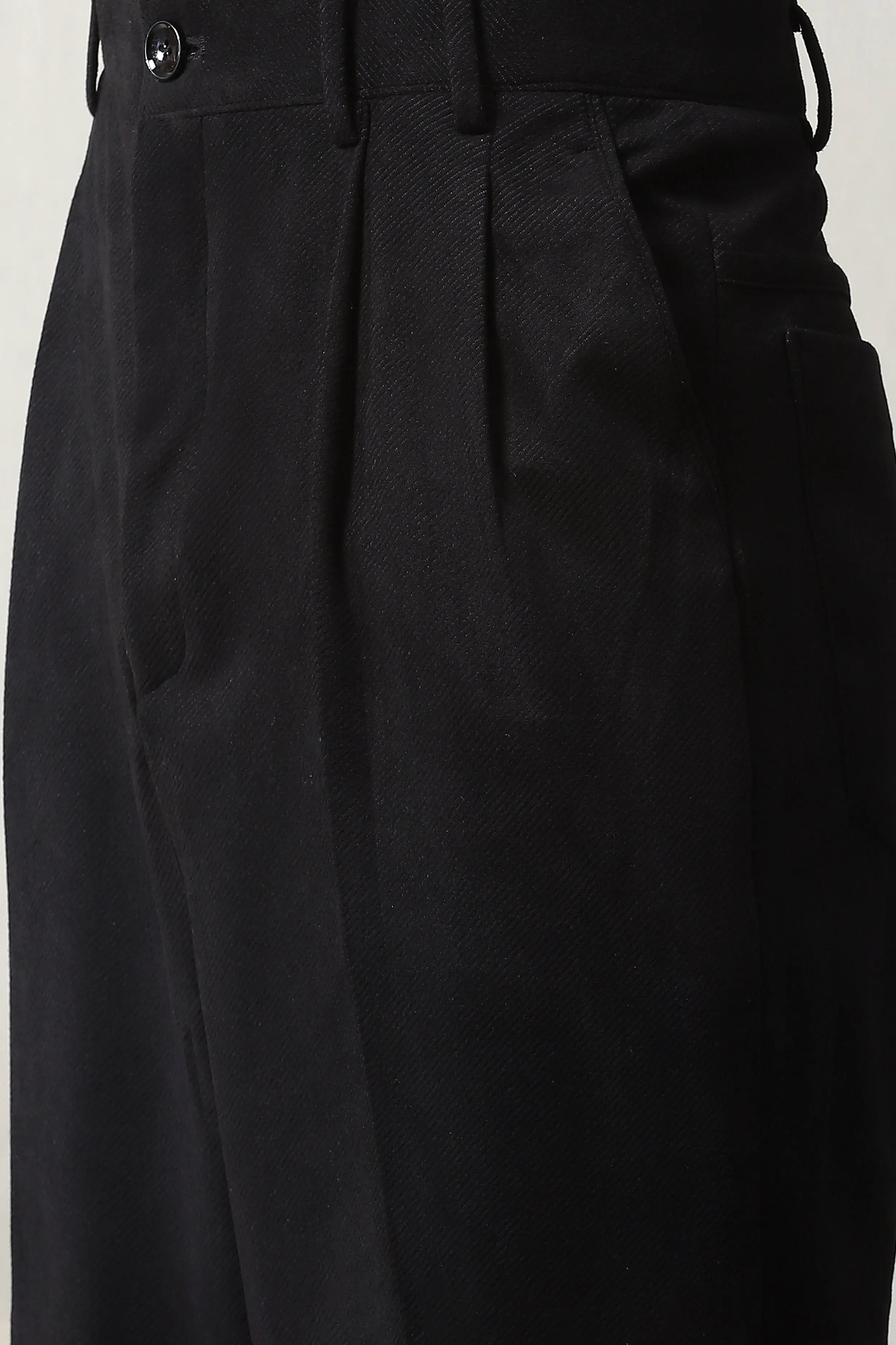 This black corduroy velvet co-ord set