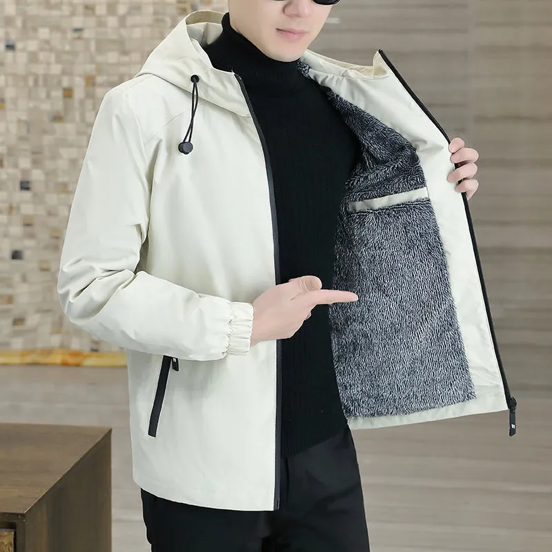 Tommy™ winddichte waterdichte zwarte parka winterjas