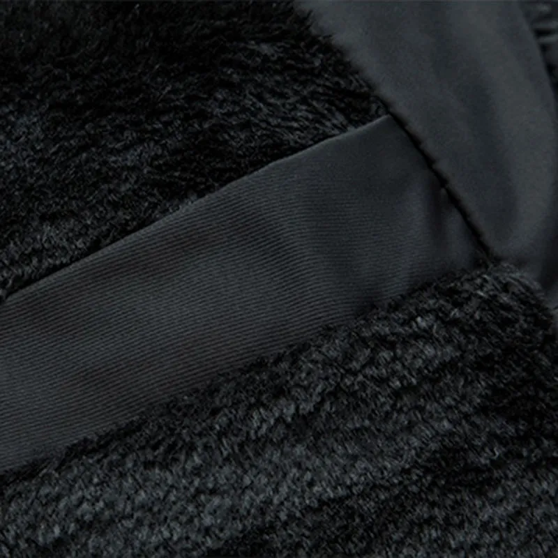 Tommy™ winddichte zwart gevoerde Parka winterjas