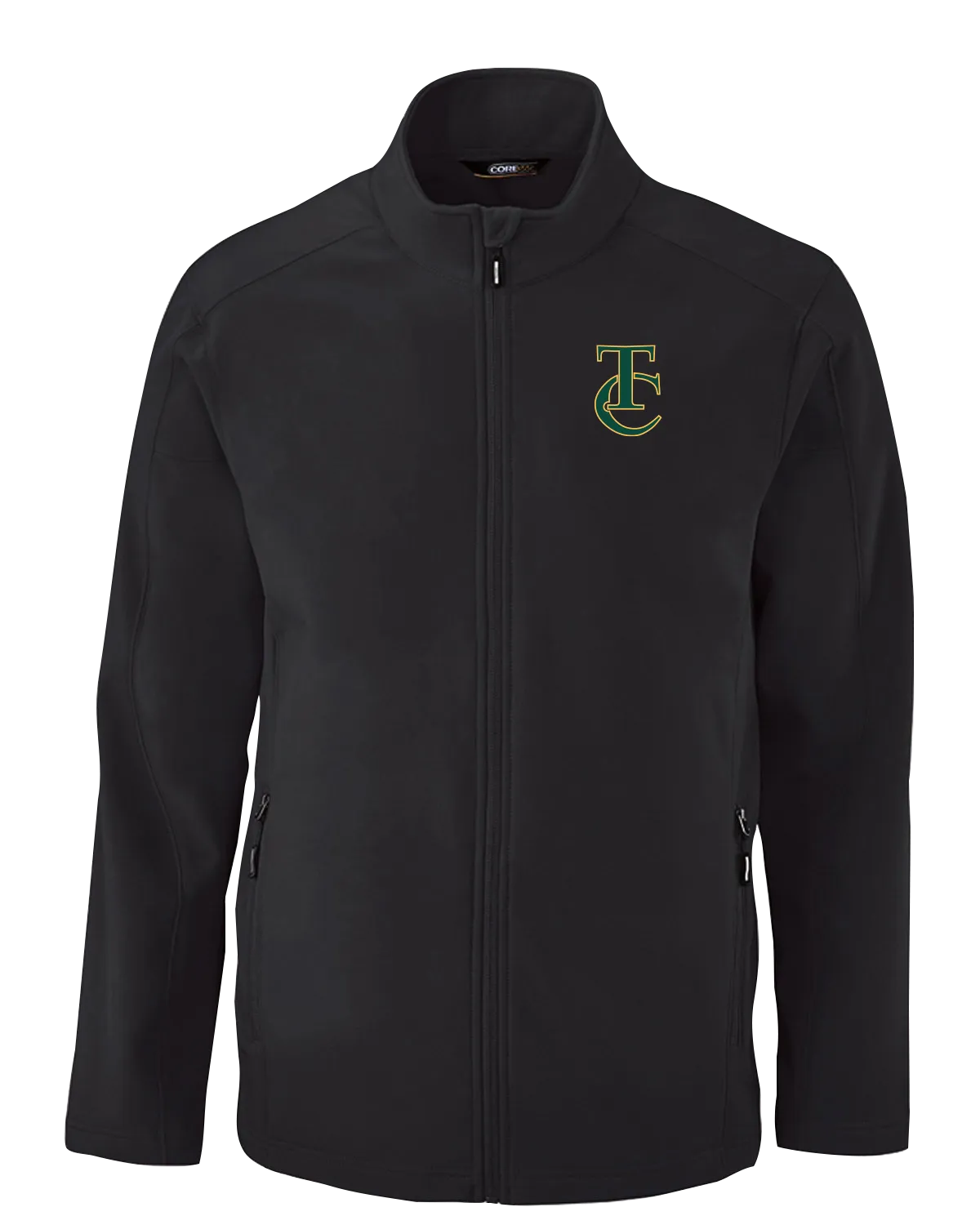 Turle Club Adult Soft Shell Jacket with Embroidered Logo