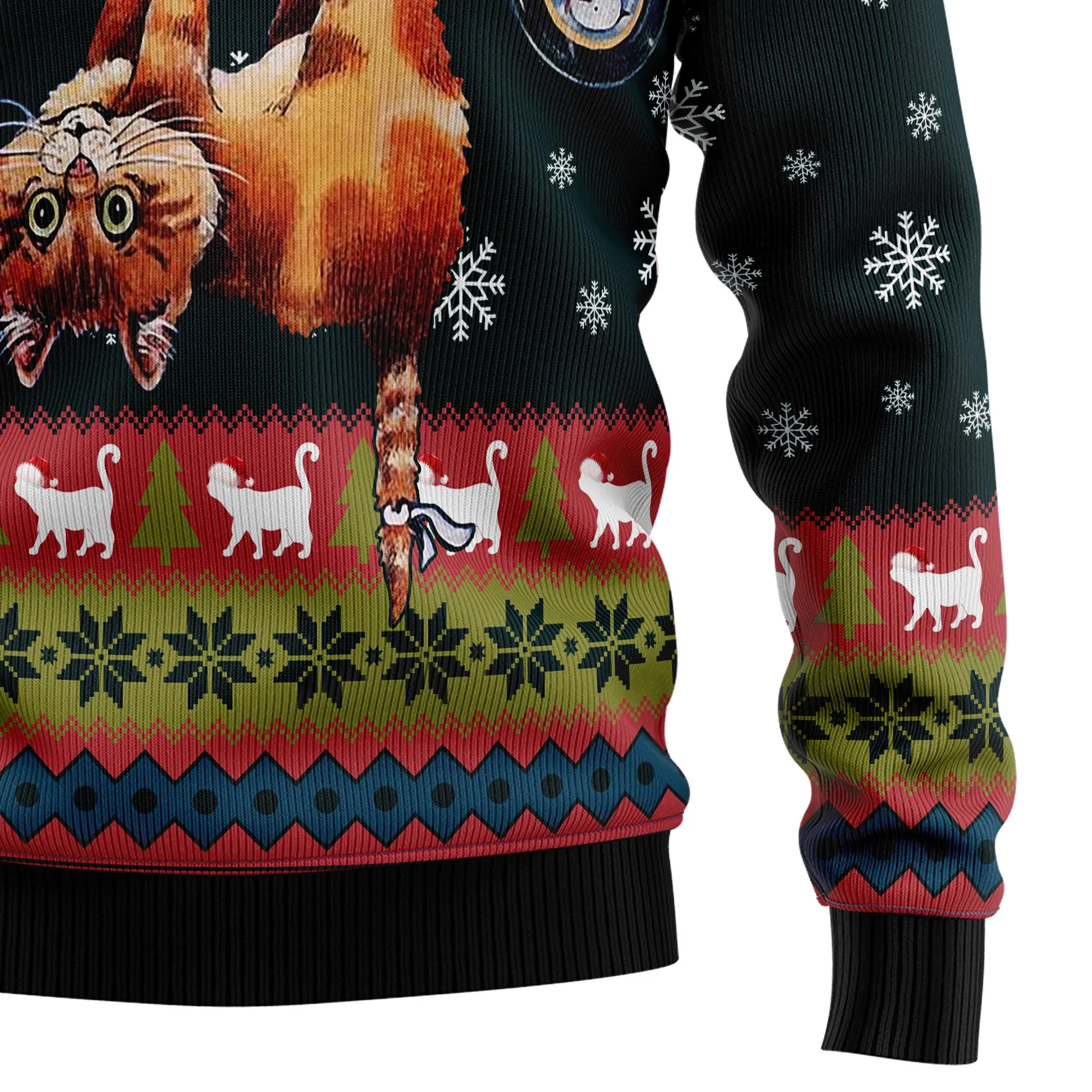 Ugly Sweater JulesRoche Cotton Wool Blend Holiday