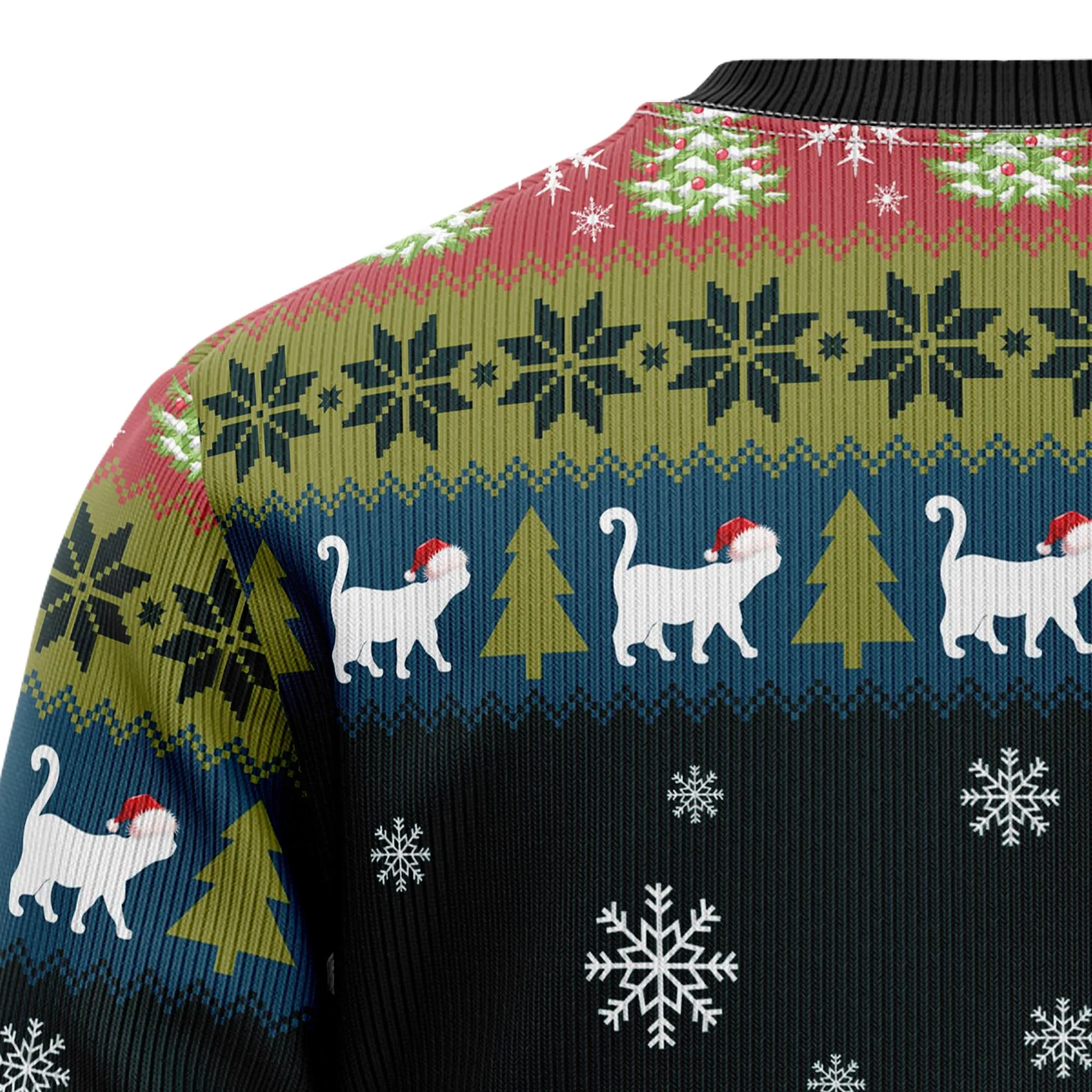 Ugly Sweater JulesRoche Cotton Wool Blend Holiday