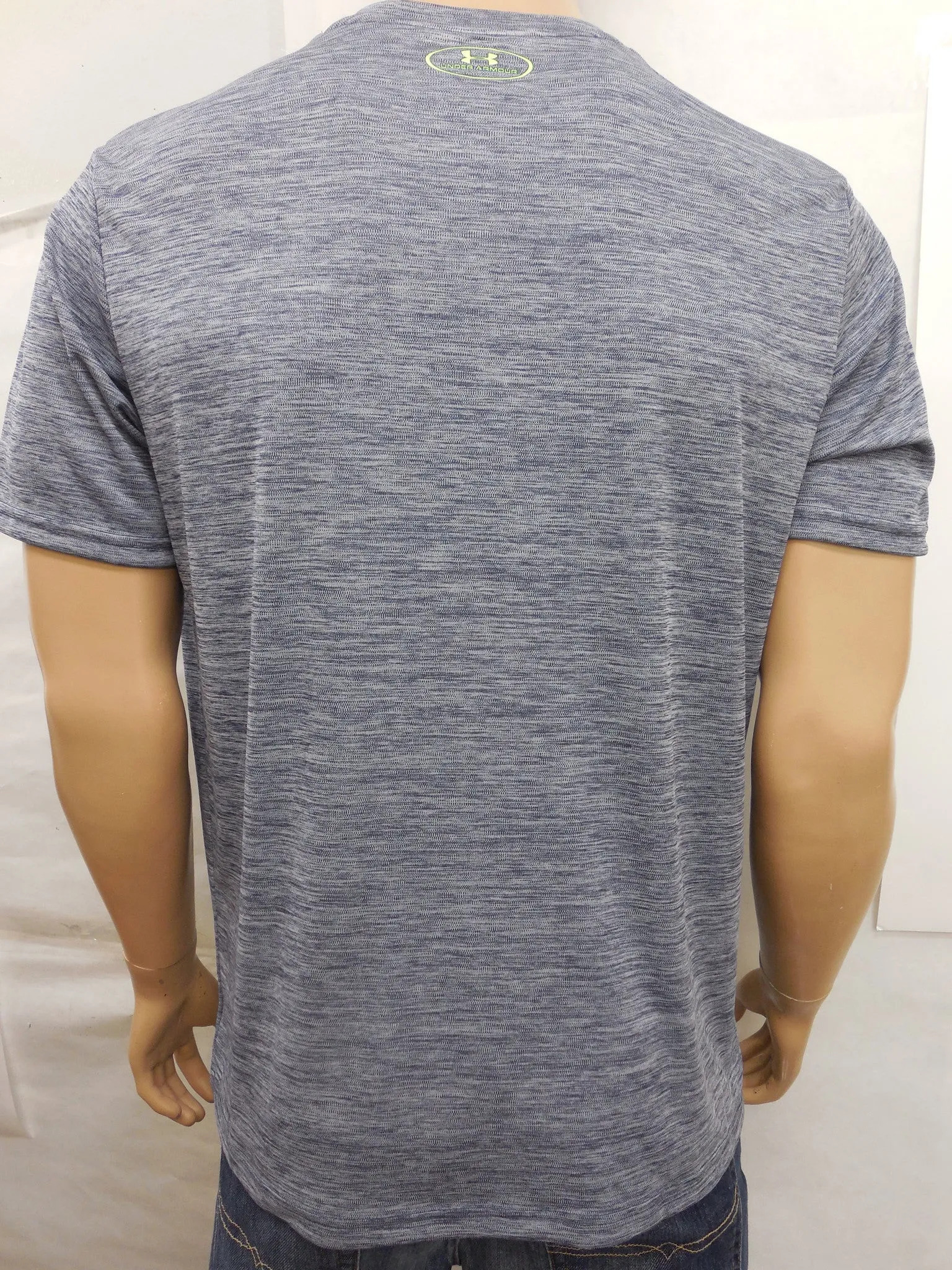 Under Armour Compression Heatgear Tech Casual Crewneck Tee T-Shirt Medium