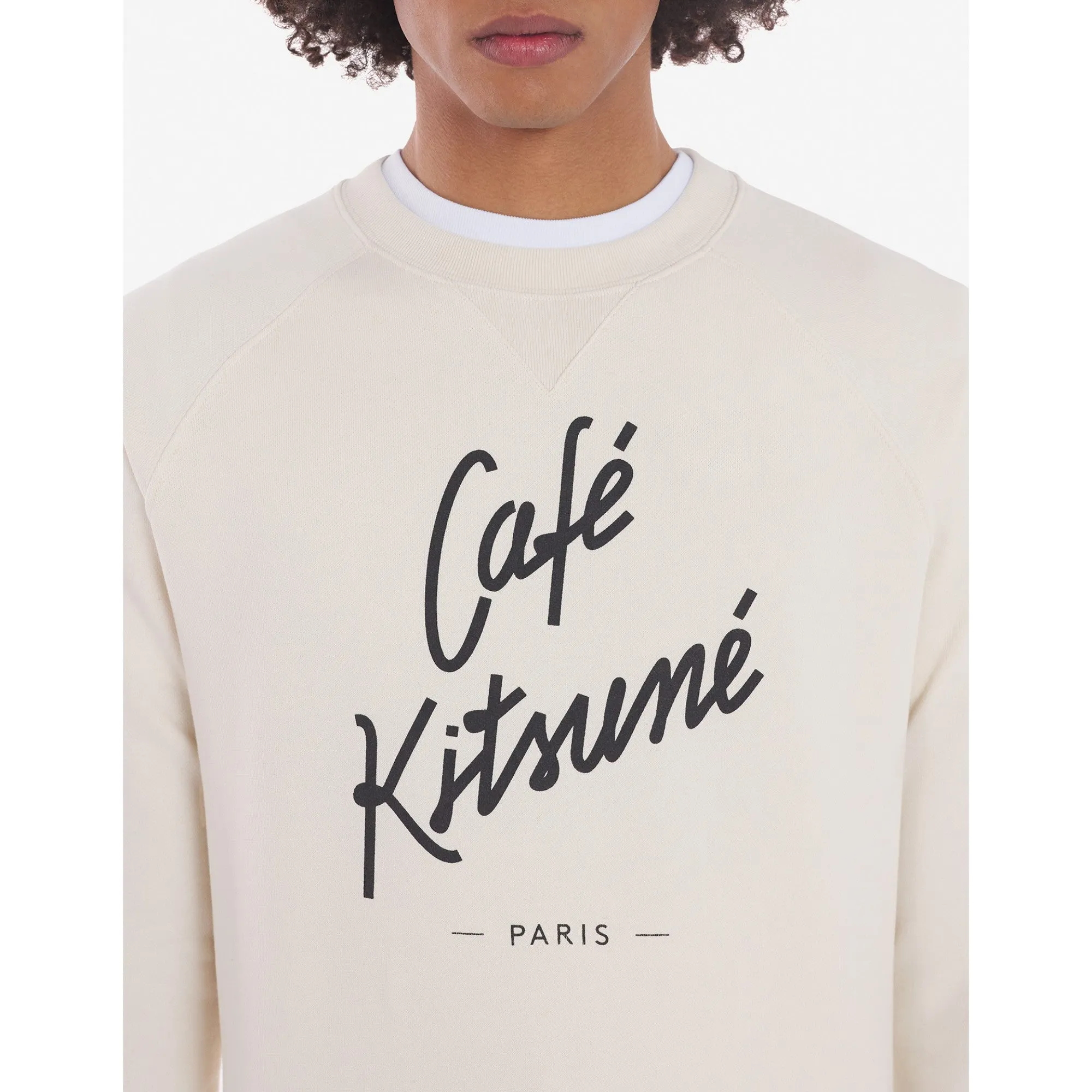Unisex Sweatshirt Cafe Kitsune - Latte
