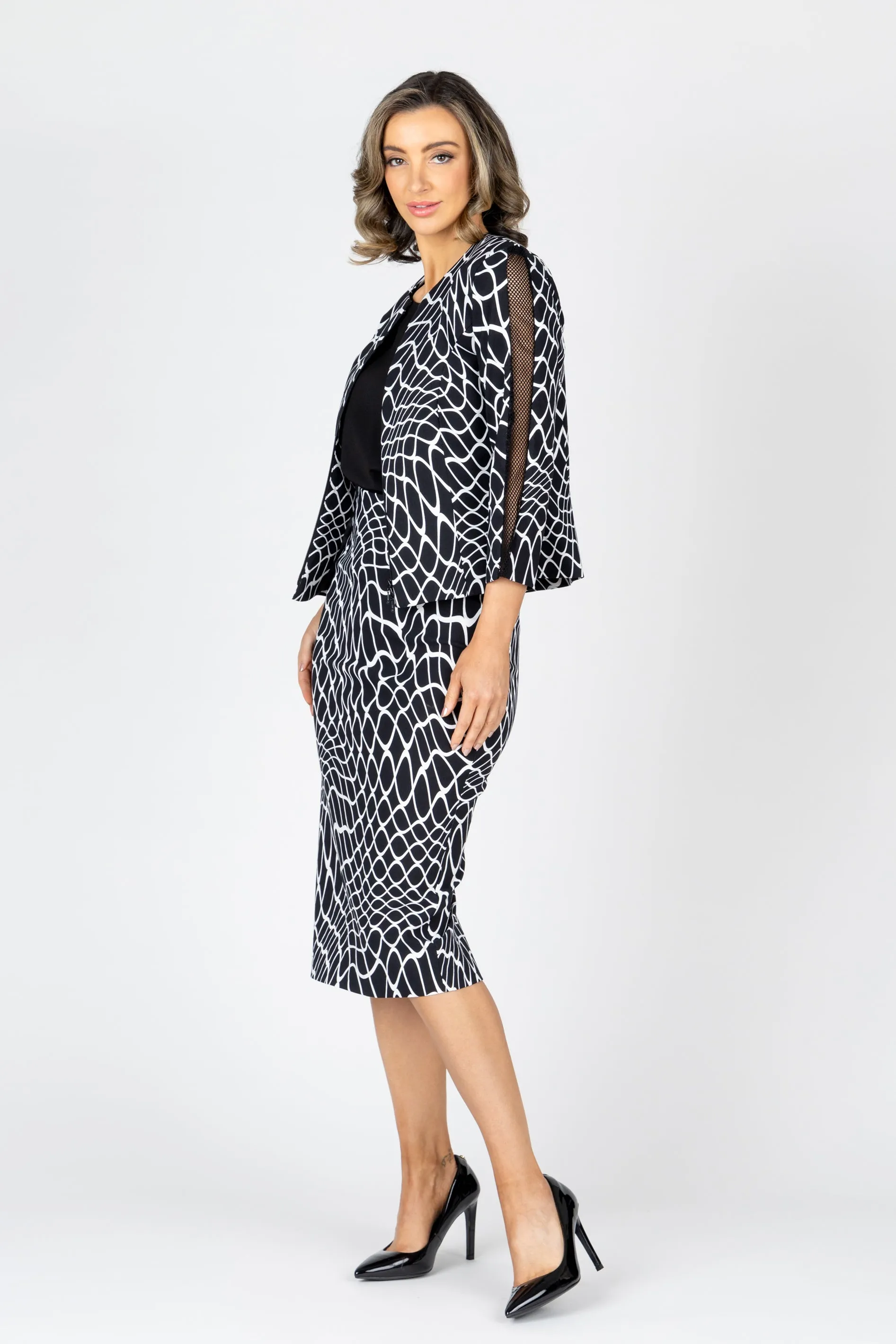 VERTIGO Pencil Skirt