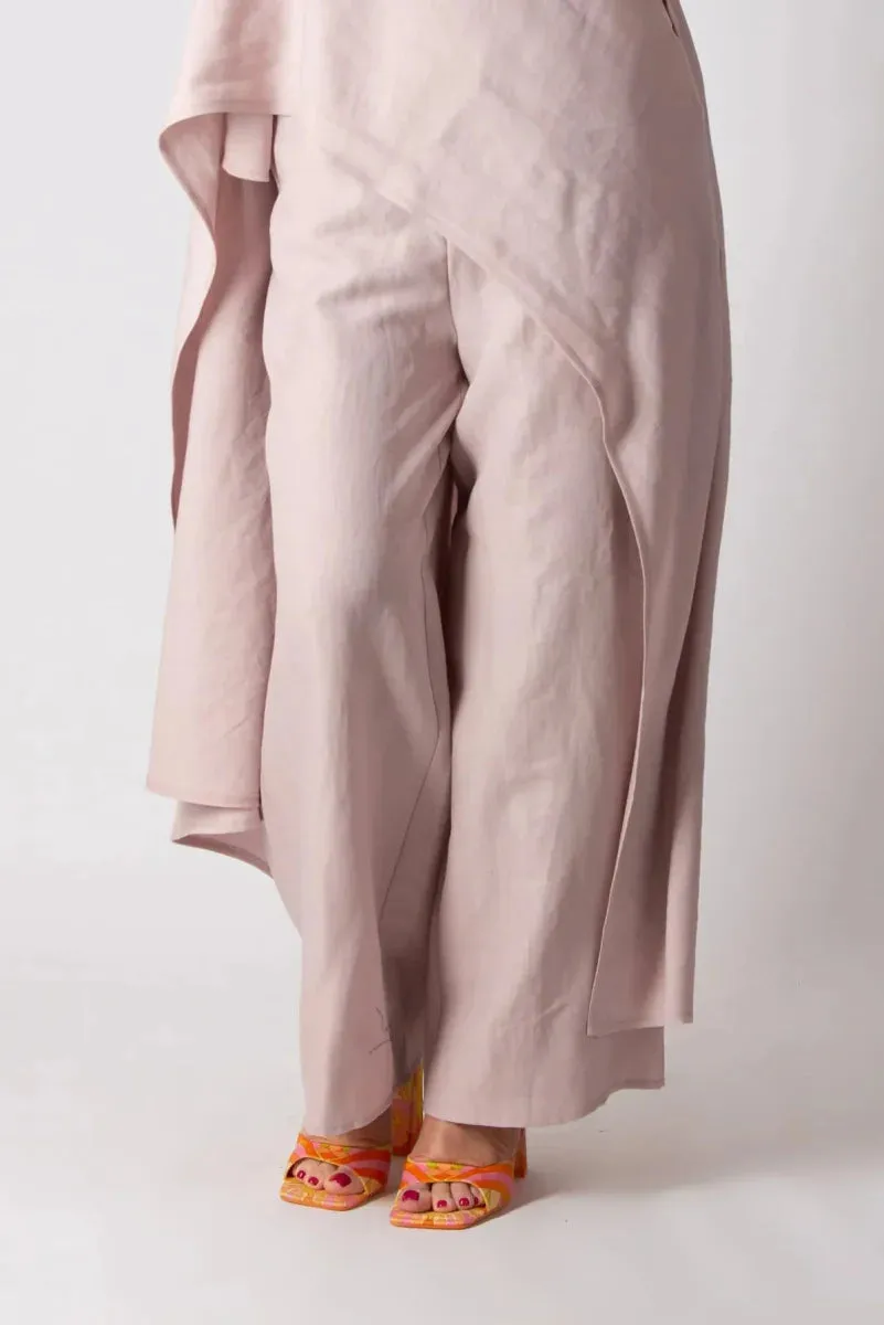 WIDE LINEN PANTS JESIKA by EUG Fashion